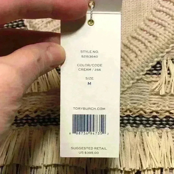 NWT Tory Burch Sleeveless Sweater Vest‎ Sz M - Picture 5 of 5